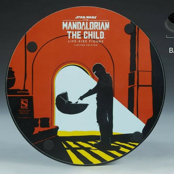 Sideshow Star Wars The Child (Baby Yoda) Life-Size Figure (New) (Factory Sealed) - Picture 2 of 12